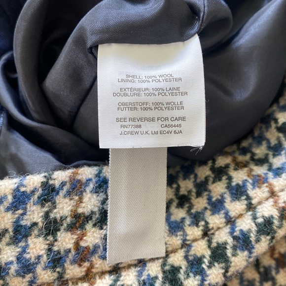 J.Crew Ruffle Mini Skirt in Houndstooth - Picture 11 of 15